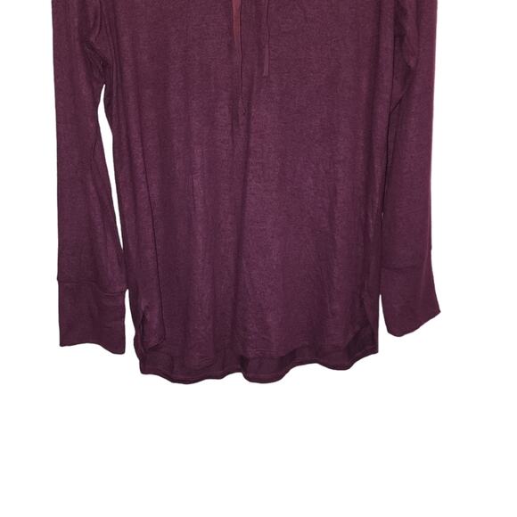 Mix By 41 Hawthorn Sweater Red Wine Cow Neck  Long Sleeves Size Medium - Picture 4 of 6